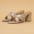 Coral Criss-Cross Heels